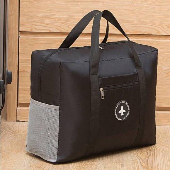 NEW Black Aircraft Duffel/Carry-On Bag – Large Capacity, Travel-Ready - Picture 2 of 6